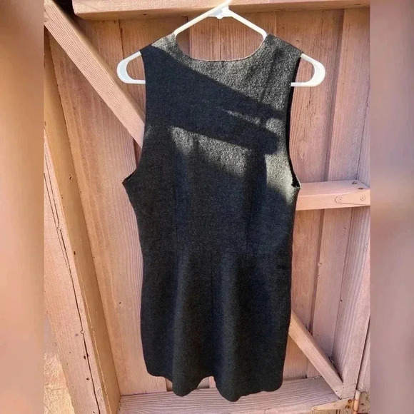 Basco Wool Grey Dress LIKE NEW - Picture 4 of 4